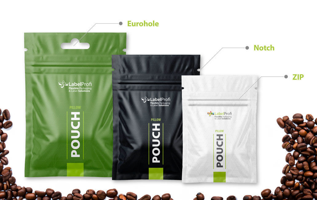 Picture of Flat pouch - Coffee