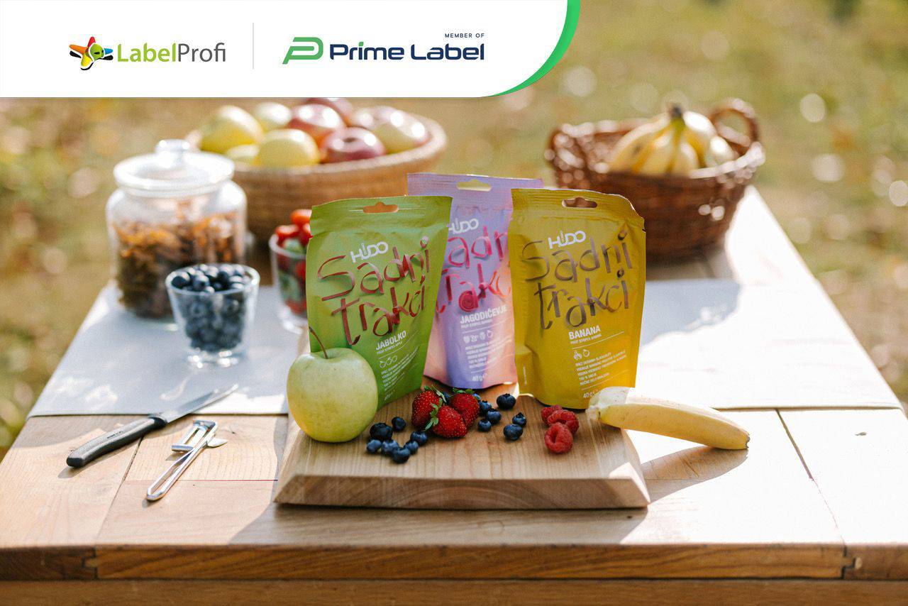 HUDO DOBRO Fruit Strips in Premium Stand-Up Pouches by LabelProfi