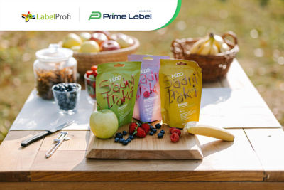 HUDO DOBRO Fruit Strips in Premium Stand-Up Pouches by LabelProfi